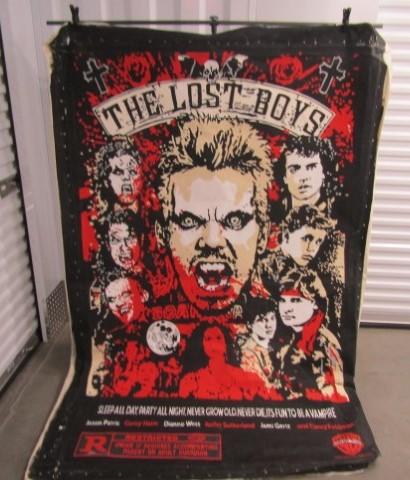 Large The Lost Boys Hand Painted Movie Poster On Canvas