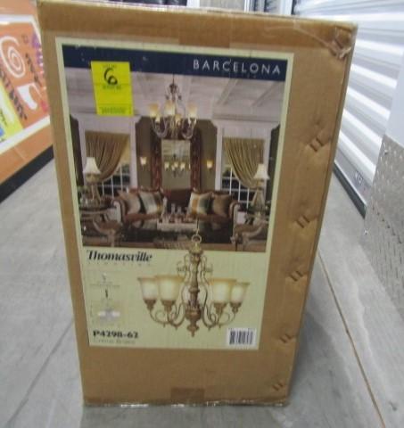 N I B Thomasville Lighting " Barcelona " Model P4298-62 Chandelier