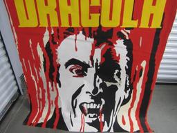 Hand Painted Dracula Poster On Canvas