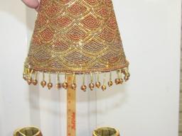5 Never Used Beaded Lamp Shades