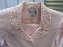 Ladies 2 Piece, Jacket And Skirt, Suit Trimmed In Sequins By John Meyer Of Norwich