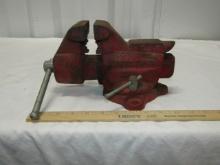 Vtg Craftsman Swivel Bench Vise No. 506-51801 With 3 1/2 Inch Pipe Jaws