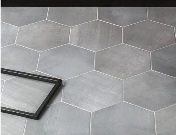 New Ivy Hill Tile Langston Gray 9.875 In. X 11.375 In. Matte Porcelain ( No Shipping)