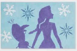 2'5"x 3'8" Frozen 2 Snowflake Frost Accent Rug From The Disney Store