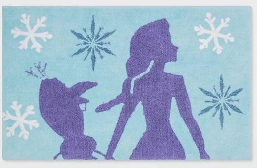 2'5"x 3'8" Frozen 2 Snowflake Frost Accent Rug From The Disney Store