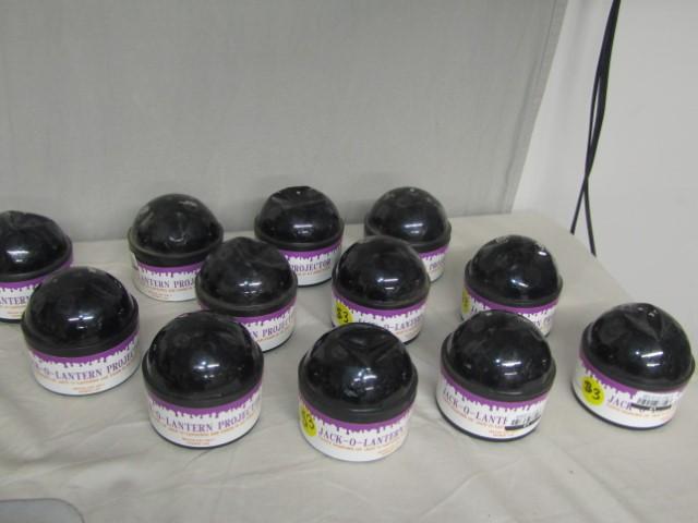 Lot Of 12 Jack O Lantern Battery Powered Projectors