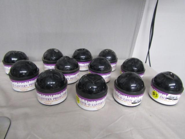 Lot Of 12 Jack O Lantern Battery Powered Projectors
