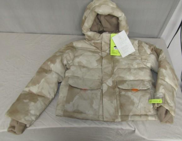 10 New Child's Short Puffer Jacket W/ Hood Size S 6/7