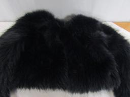 1 New Child's Faux Mink Jacket Size S (6/7)