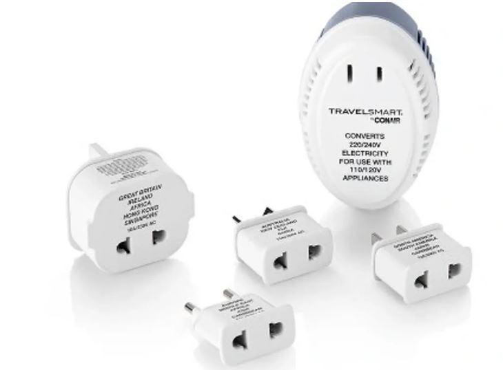Travel Smart By Conair Converter Adapter Set