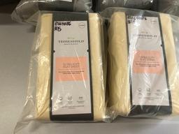 5 Queen Ultra Soft Flat Sheet - 2 Light Yellow And 3 Ultra Soft Flat Sheet Gray