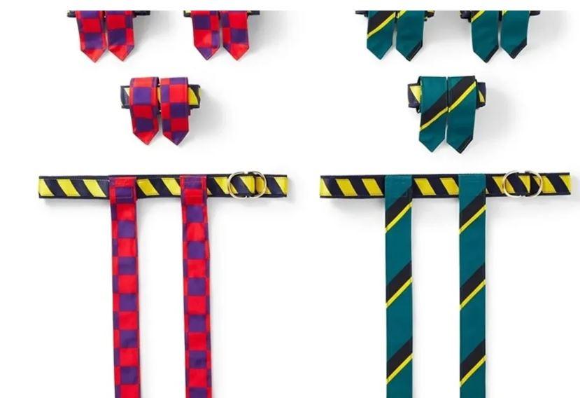 New Rugby Stripe Football Flag Set - Rowing Blazers - Retails $50 Each