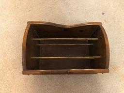 Solid Wood Handmade Magazine Rack
