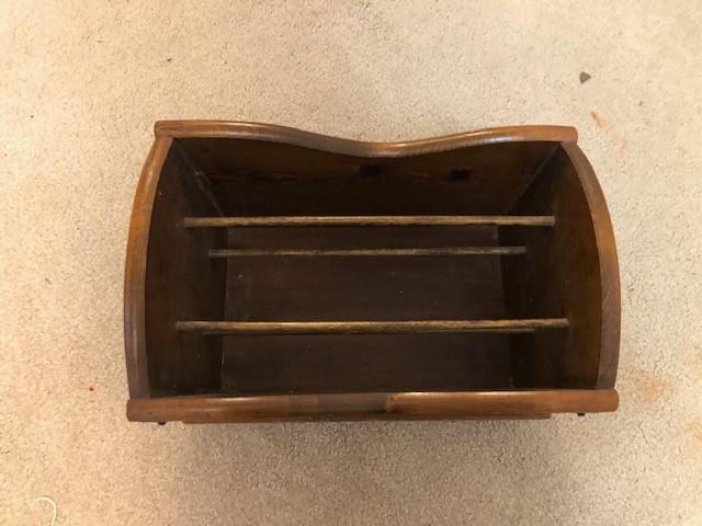Solid Wood Handmade Magazine Rack