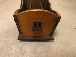 Solid Wood Handmade Magazine Rack