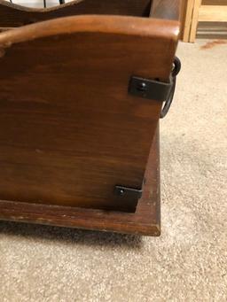 Solid Wood Handmade Magazine Rack