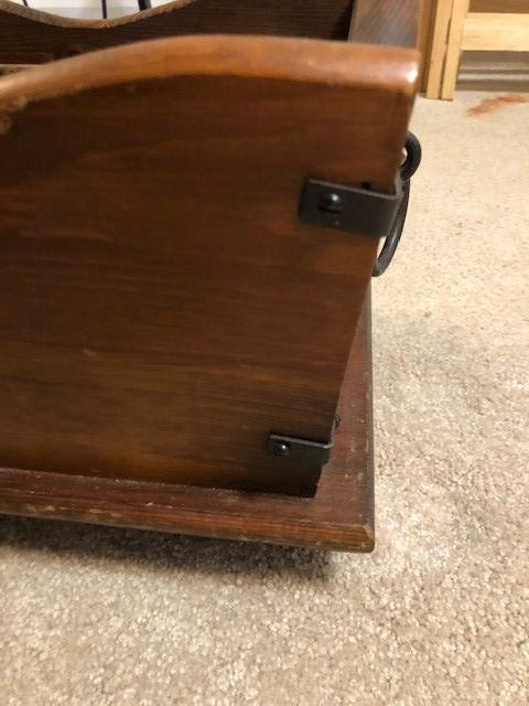 Solid Wood Handmade Magazine Rack