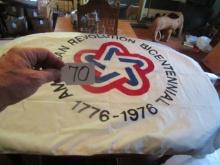 Vtg 1976 American Revolution Bicentennial Flag / Banner