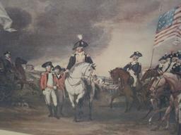 General Cornwallis Surrenders To Washington at Yorktown, V.A. Print