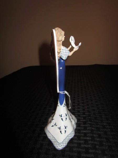 "Blessing For Two Lovers" From The Angels of Blue Willow Collection Porcelain/Ceramic