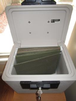 Grey Sentry 1170 Safe No.AM-928455 w/ Key