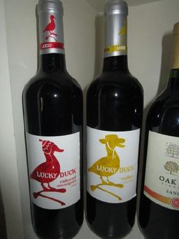 Lot - Wine Bottles Various Types