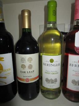 Lot - Wine Bottles Various Types