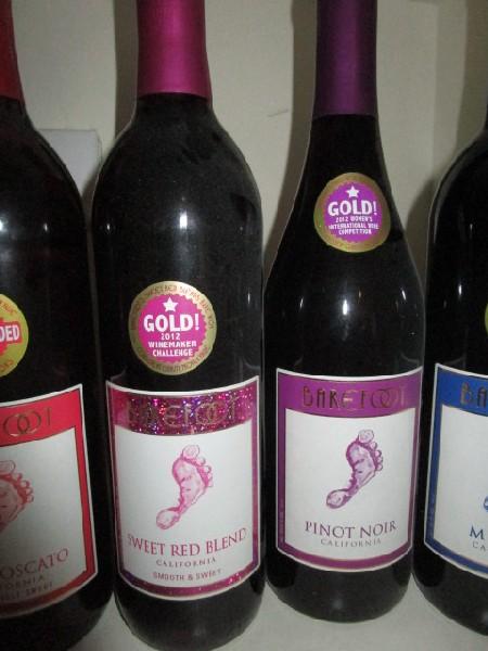 Lot - Wine Bottles Various Types