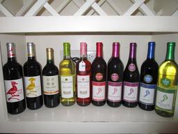 Lot - Wine Bottles Various Types
