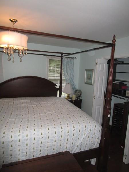 Elaborate 4-Poster Federal-Style KING SIZE Canopy Bed Head/Footboard w/ Rails