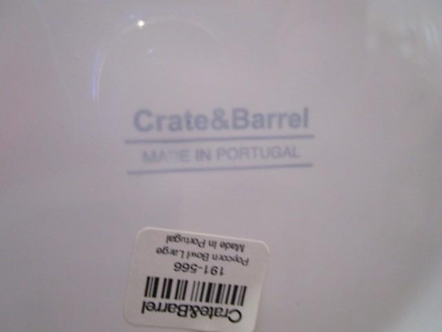 Ceramic Popcorn Bowl by Crate & Barrel