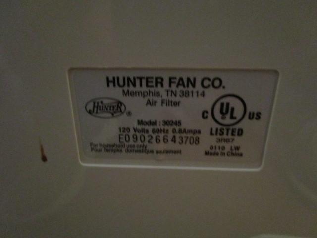 Quiet Flo-Hunter Air Filter Fan