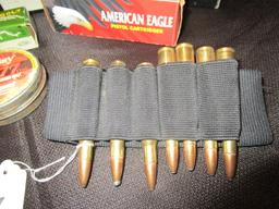Ammo Lot - Remington HPJ 2 Boxes, Thunder Bolt .22 Long, .177 Cal Pellets, .38 Special HPR
