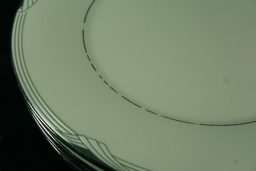 Set - 5 Noritake China "Sterling Cove" Dinner Plates