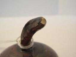 Dale Duncan Pottery Textured Vessel Series Contrasting Surface Design Vessel