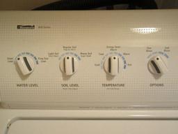 White Kenmore 800 Series Heavy Duty King Size Capacity Quiet Pak II Washing Machine