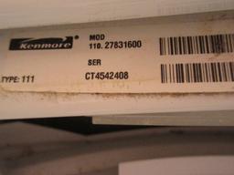 White Kenmore 800 Series Heavy Duty King Size Capacity Quiet Pak II Washing Machine