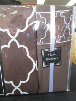 Royal Luxurious Collection Six Piece King Sheet Set