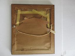3 Godey's Lady's Fashion Engraving in Wood Frames Gilded/Beaded Trim