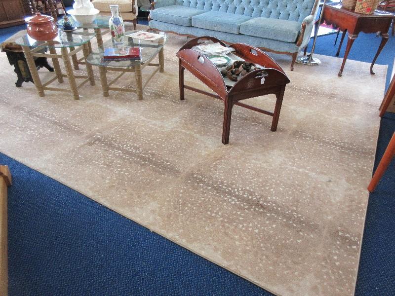 Animal Skin Print Design Area Rug