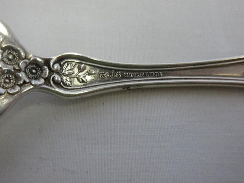 4 Gorham Sterling Buttercup Pattern Dinner Forks w/ Monograms Circa 1900- 42.5 GRAMS EACH