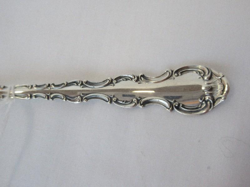 Gorham Sterling Strasbourg 1897 Pattern Flat Handle Master Butter Knife
