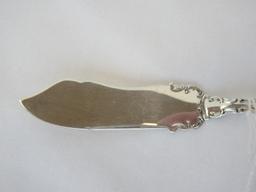 Gorham Sterling Strasbourg 1897 Pattern Flat Handle Master Butter Knife