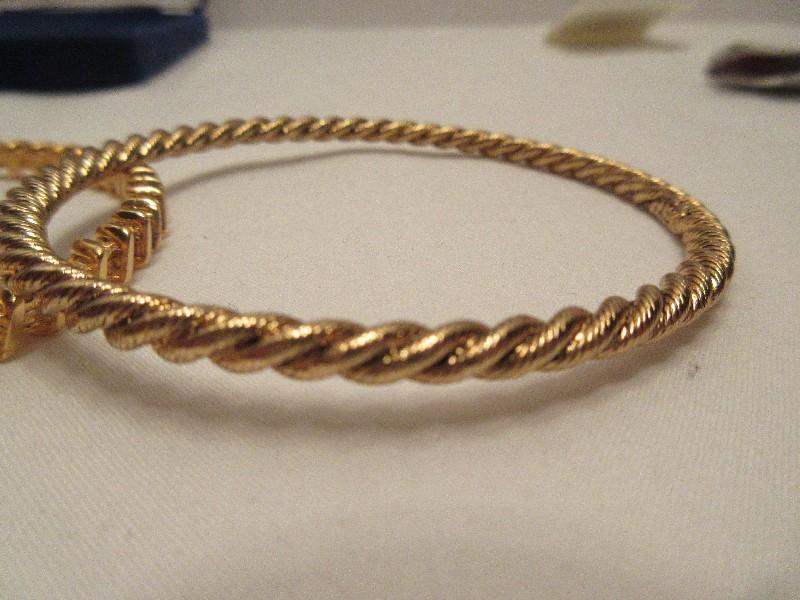 Elegant Camrose & Kross Jacqueline "Jackie" Kennedy Collection Bangle Bracelets