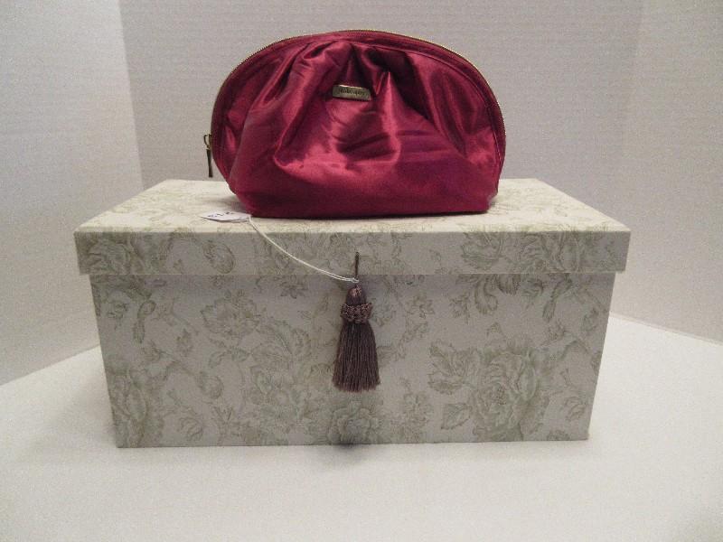 Cosmetic Make Up Box w/ Tassel & Make Up Brushes, Lip Sticks, Forever Free Facial Groomer