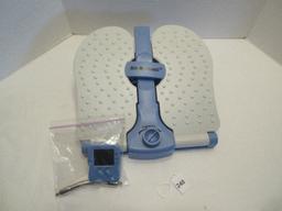 Sit-N-Stoll Portable Leg & Foot Exerciser w/ Timer & Counter
