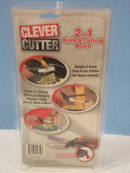 Clever Cutter 2 in 1 Knife & Cutting Board