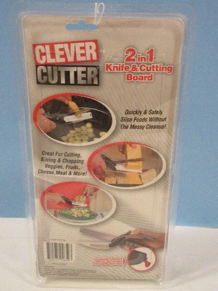 Clever Cutter 2 in 1 Knife & Cutting Board