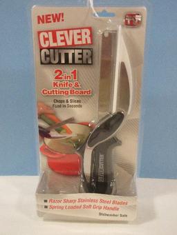 Clever Cutter 2 in 1 Knife & Cutting Board