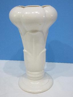 Hull 162 Tulip Vase Dramatic Form Art Deco Style
